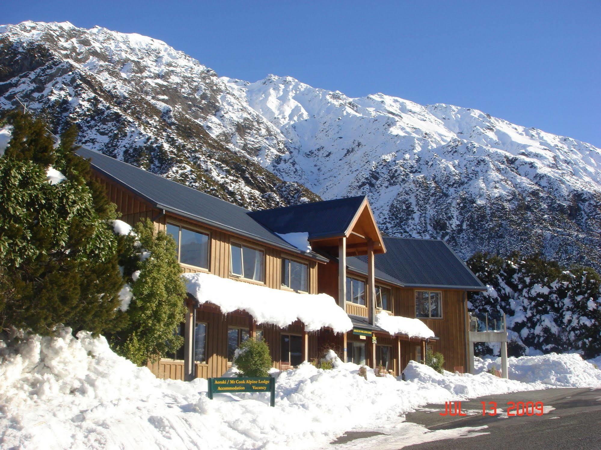Aoraki Mount Cook Alpine alojamiento Exterior foto