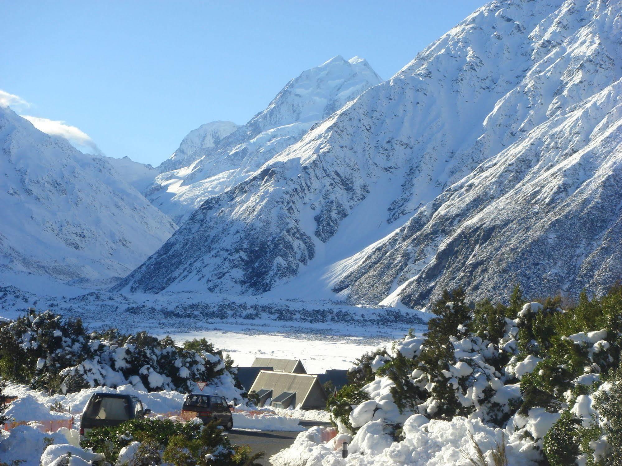Aoraki Mount Cook Alpine alojamiento Exterior foto